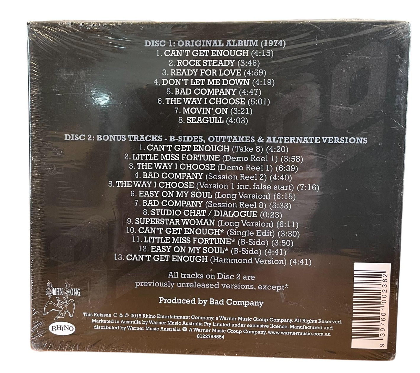 Bad Company Deluxe Edition