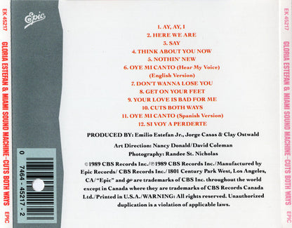 Gloria Estefan - Cuts Both Ways