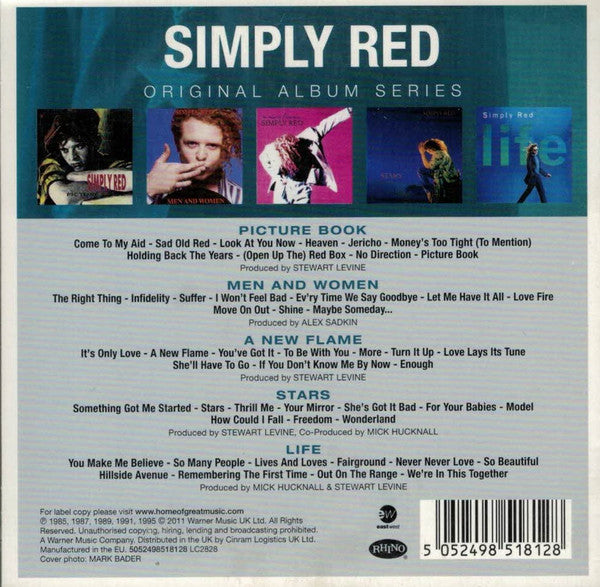Simply Red - Original Album Series