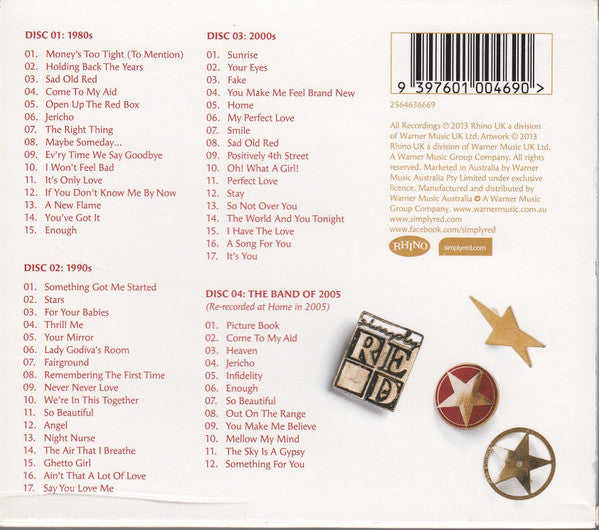 Simply Red – Song Book 1985-2010