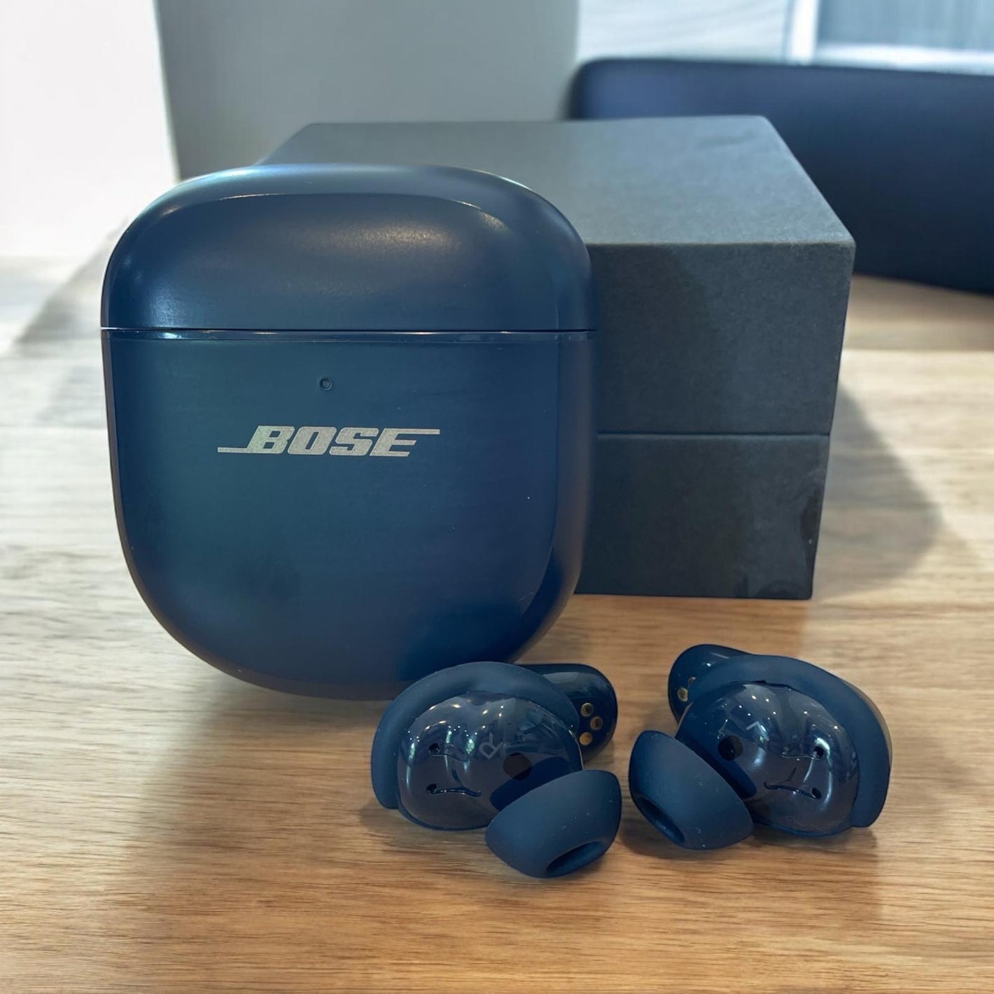 Bose QuietComfort Earbuds II Active Noise Cancelling Ear Buds - Midnight Blue