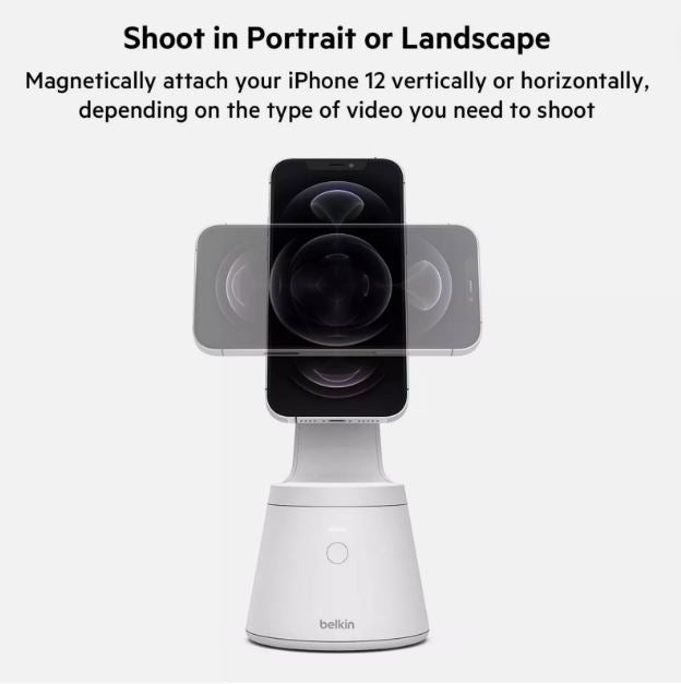 Belkin Magnetic Face Tracking Mount - White