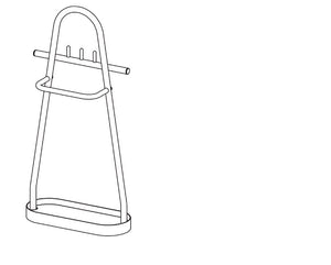 Ovela Umbrella Rack - OVUMBRCKWA