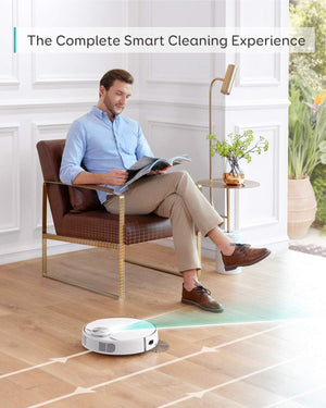 eufy L70 Hybrid, Robot Vacuum, 2-in-1 Vacuum and Mop, Wi-Fi, Real-Time Mapping, 2200Pa Strong Suctio
