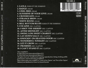 Eric Clapton – The Cream Of Clapton - Refurbished Electronics at Tydi NZ
