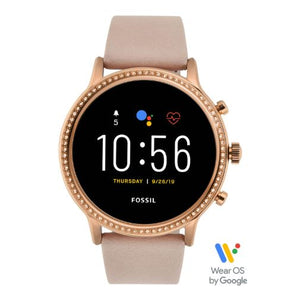 Fossil Gen 5 Julianna HR DW10F1 Blush Leather
