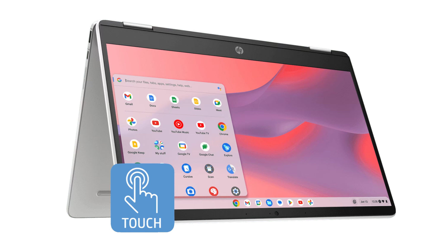 HP Chromebook x360 14” Intel Celeron N4020 4GB 64GB SSD 14” Full HD Touch