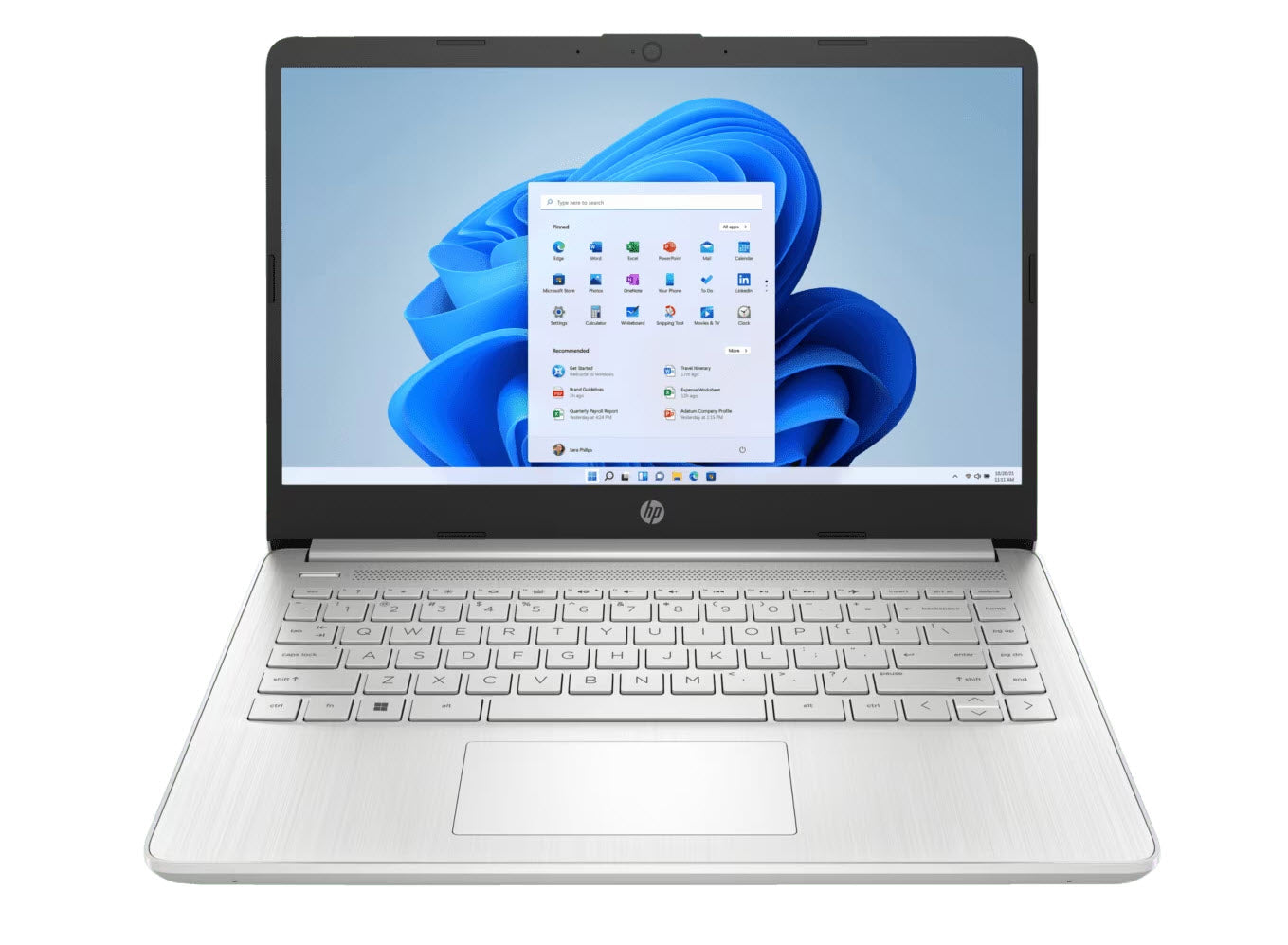 HP 14” AMD Athlon Silver 3050U 8GB RAM 256GB SSD HD 1366x768 Win 11