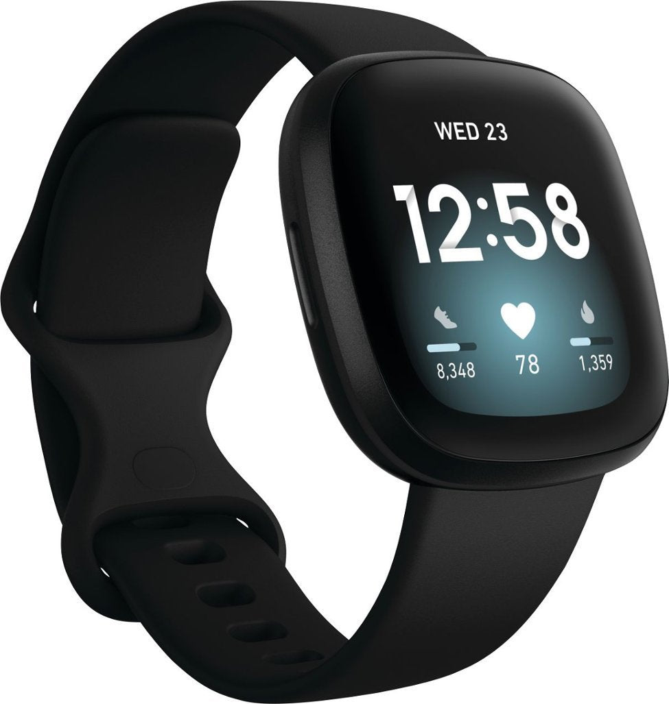 Fitbit Versa 3 Black on Black