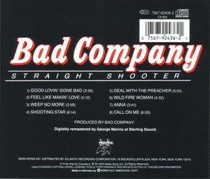 Bad Company - Straight Shooter