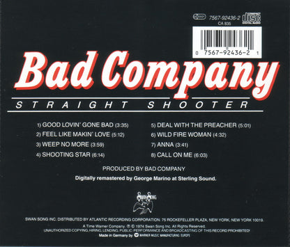 Bad Company - Straight Shooter