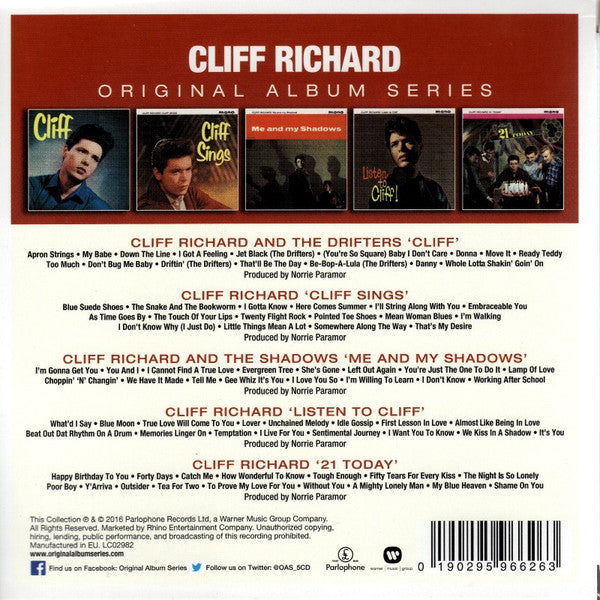 Cliff Richard – Original Album Series