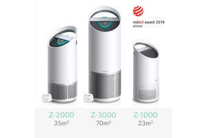 TruSens Z-3000 Air Purifier with Air Quality Monitor Large