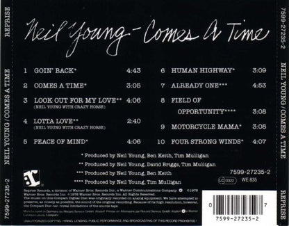 Neil Young – Comes A Time
