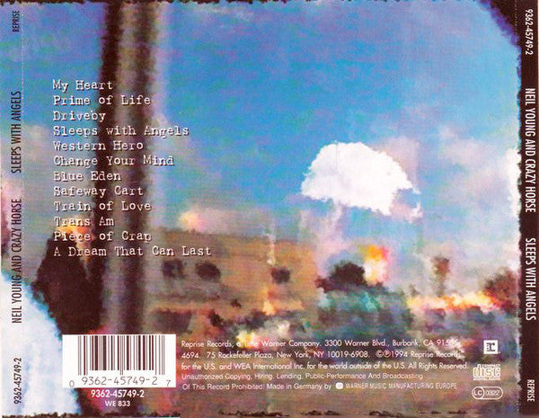 NEIL YOUNG AND CRAZY HORSE 'SLEEPS WITH ANGELS'