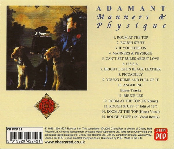 Adam Ant – Manners & Physique