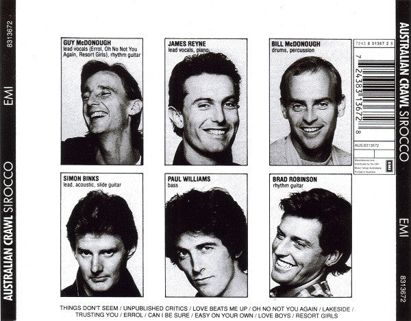 Australian Crawl – Sirocco