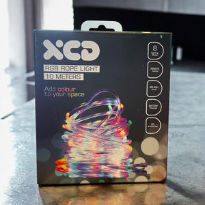 XCD RGB Rope Light - 10 Metres