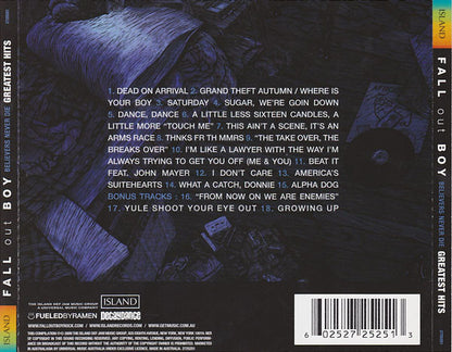 Fall Out Boy – Believers Never Die (Greatest Hits)