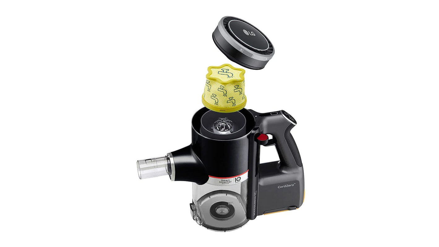 LG CordZero A9 Ultra Kompressor Handstick Vacuum Cleaner with Power Drive Mop - Black (A9K-ULTRA)