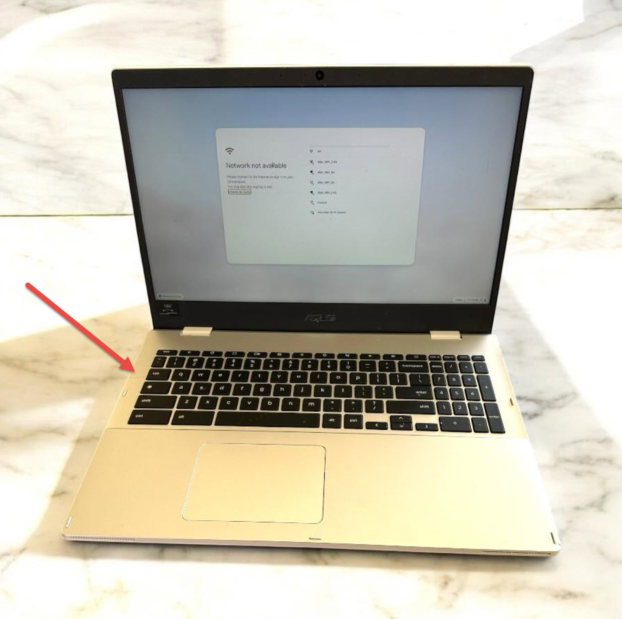 Asus Chromebook 15.6” Full HD Intel Celeron N4500 4GB RAM 64GB eMMC SSD
