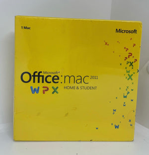Microsoft Office Mac Home and Student 2011 - 1MAC