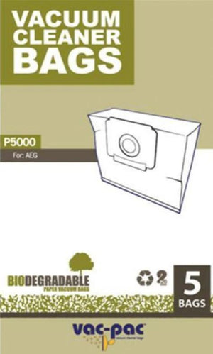 VACPAC P5590 Microply Vacuum Cleaner Bags - 5 Pack
