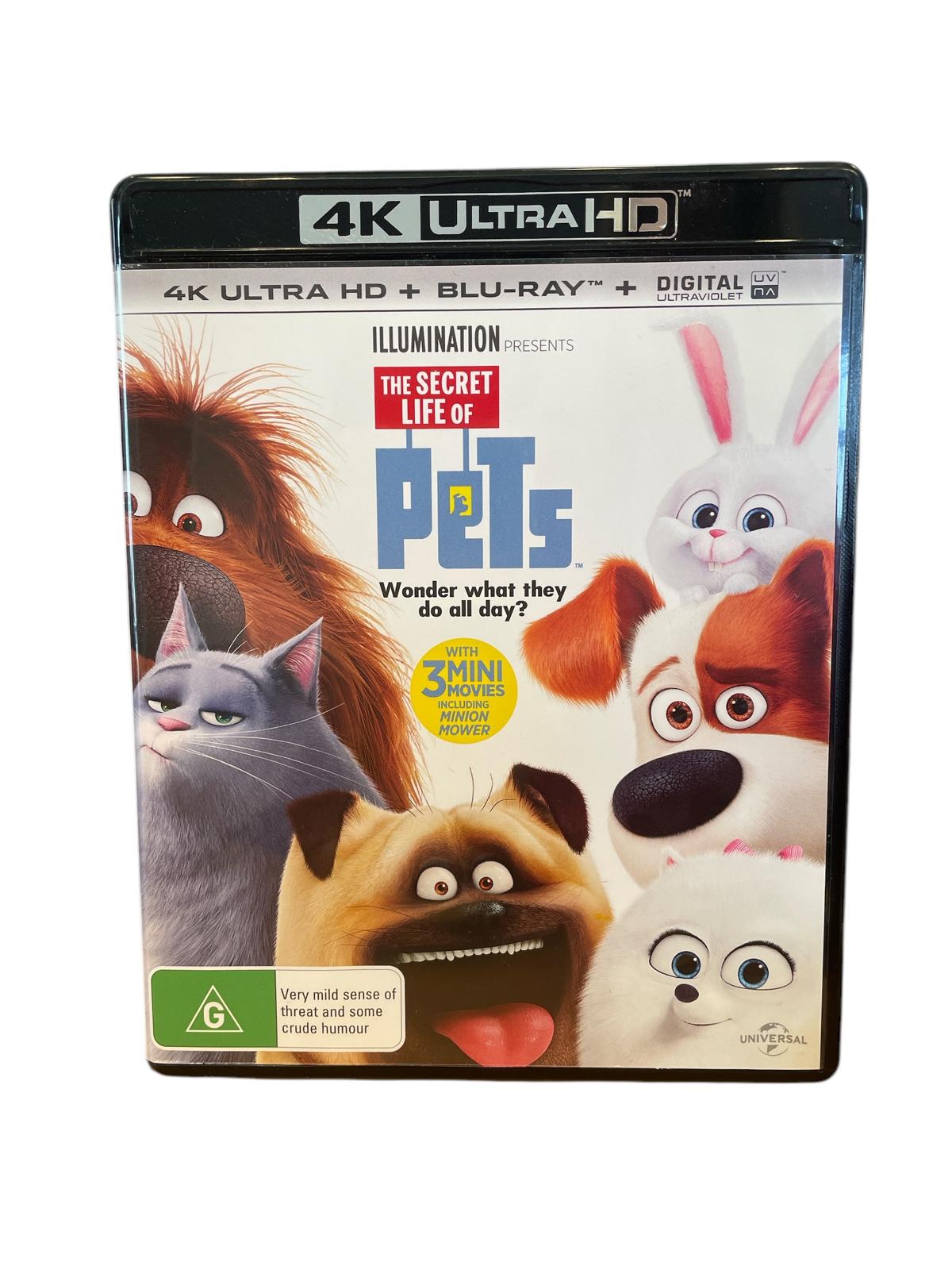 The Secret Life of Pets (blu-ray)