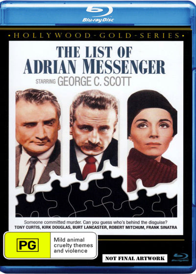 The List of Adrian ­Messenger (blu-ray)