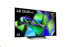 LG C3 55 inch OLED evo TV with Self Lit OLED Pixels - Refurbished Electronics at Tydi NZ
