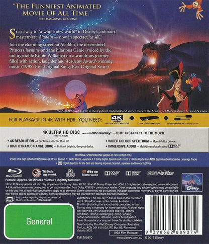 Aladdin 4K Ultra HD