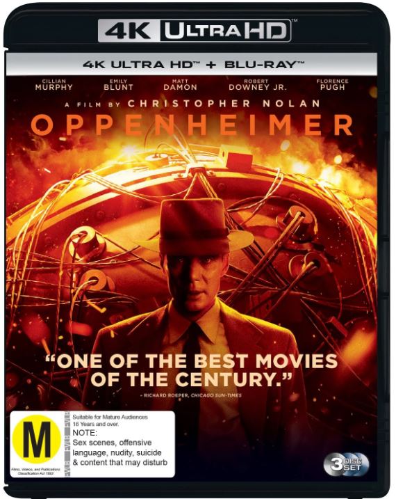 Oppenheimer  4K Ultra HD + Blu-ray