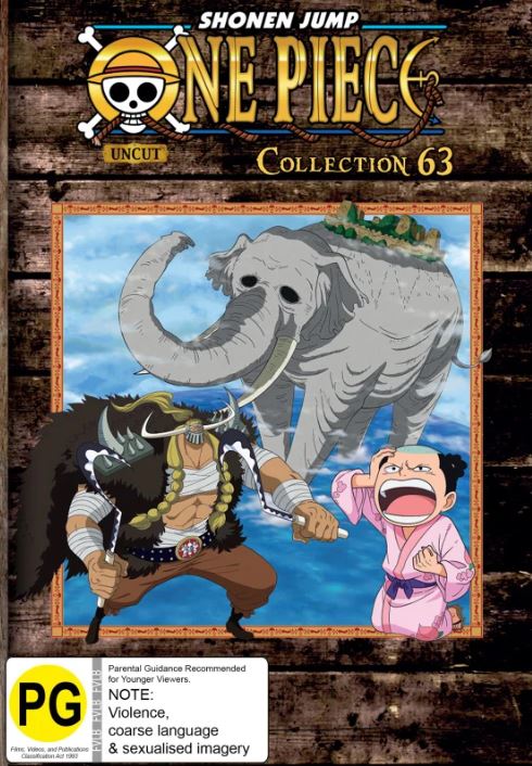 One Piece (Uncut) Collection 63 (Eps 771-782) (2 Disc Set)