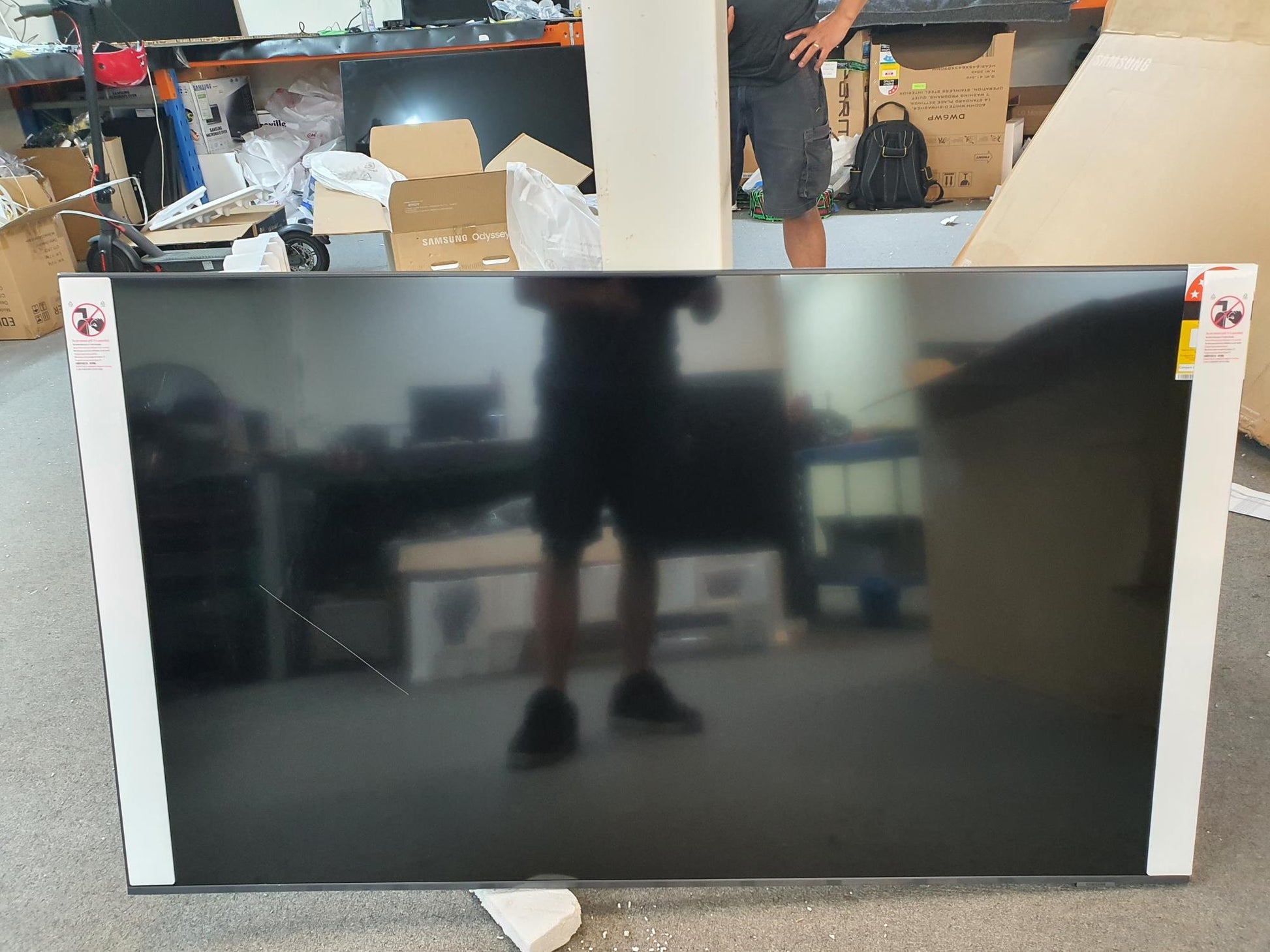 SAMSUNG 55-Inch Class QLED Q70A Series - 4K UHD Quantum HDR Smart TV with Ale... - Refurbished Electronics at Tydi NZ