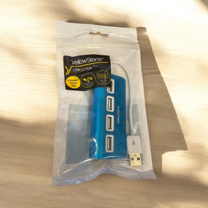 YELLOWSTONE USB 2.0 Hub (Blue)