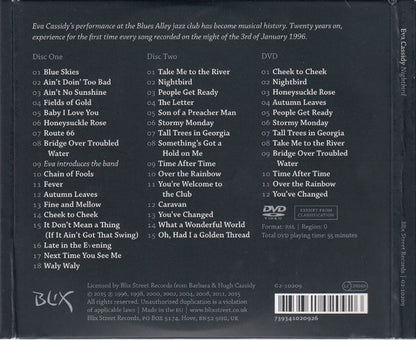Eva Cassidy – Nightbird (2x CD, 1 x DVD)