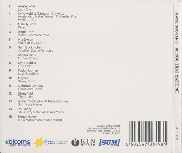 Katie Noonan's Songs That Made Me