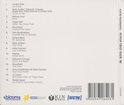 Katie Noonan's Songs That Made Me