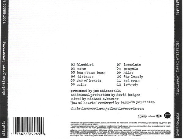 Christina Perri – Lovestrong