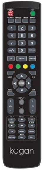 Kogan TV Remote Control (Z001) - Refurbished Electronics at Tydi NZ