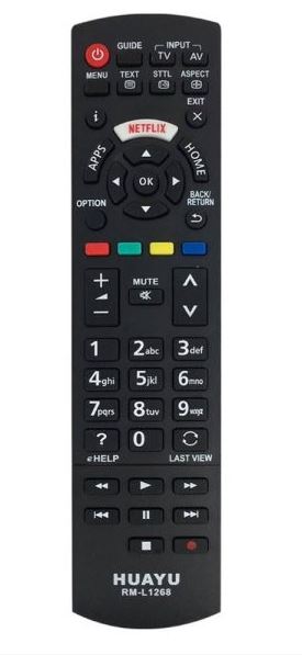 HUAYU TV REMOTE CONTROL PANASONIC RM-L1268