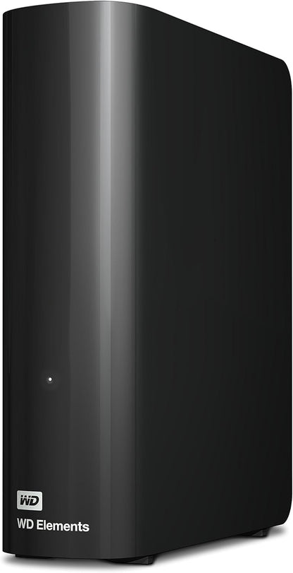 Western Digital 10TB Elements Desktop Hard Drive, WDBBKG0100HBK-AESN , Black