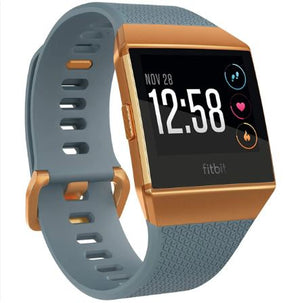 Fitbit Ionic Smart Fitness Watch  Slate Blue/Burnt Orange