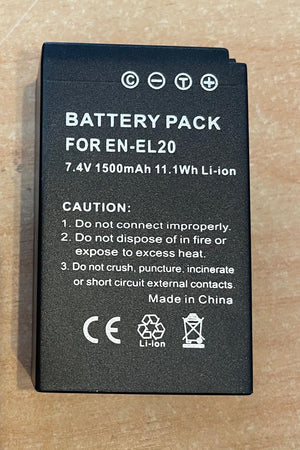 INCA Nikon EN-EL20 LiIon Rechargeable battery