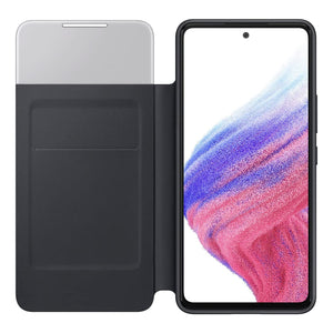 Samsung A53 Smart S View Wallet Cover - Black