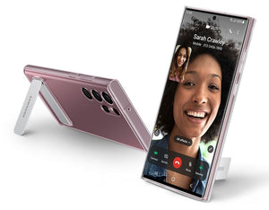 Galaxy S22 Ultra Clear Standing Cover