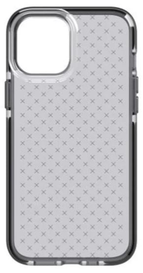 Tech21 EvoCheck Phone Case Mobile Cover For Apple iPhone 12 Pro Max Smokey Black