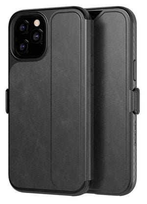 Tech21 Evo Wallet Case for iPhone 12 / 12 Pro Two Card Slots - Black