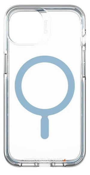 Zagg Gear4 Santa Cruz Case for iPhone 13 (Clear/Blue)