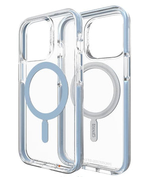 Zagg Gear4 Santa Cruz Case for iPhone 13 (Clear/Blue)